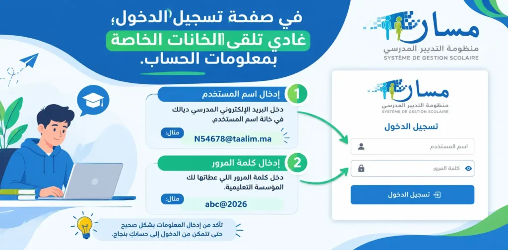 تهيئة الحساب عند أول تسجيل دخول